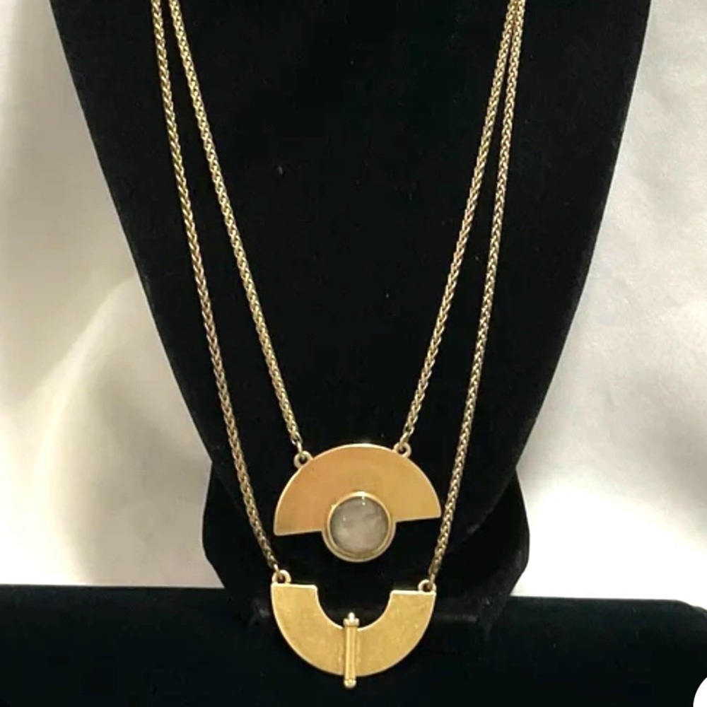 Gold Tone Lucky Brand Necklace